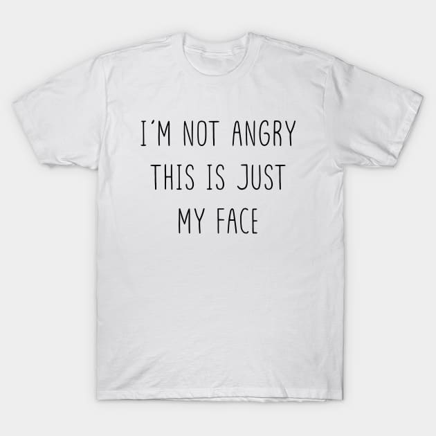 Pathologist -Funny Camper I'm not angry this is my pathologist face-Pathologist gift-Pathology Camper-Pathology Gift. T-Shirt by Muaadh